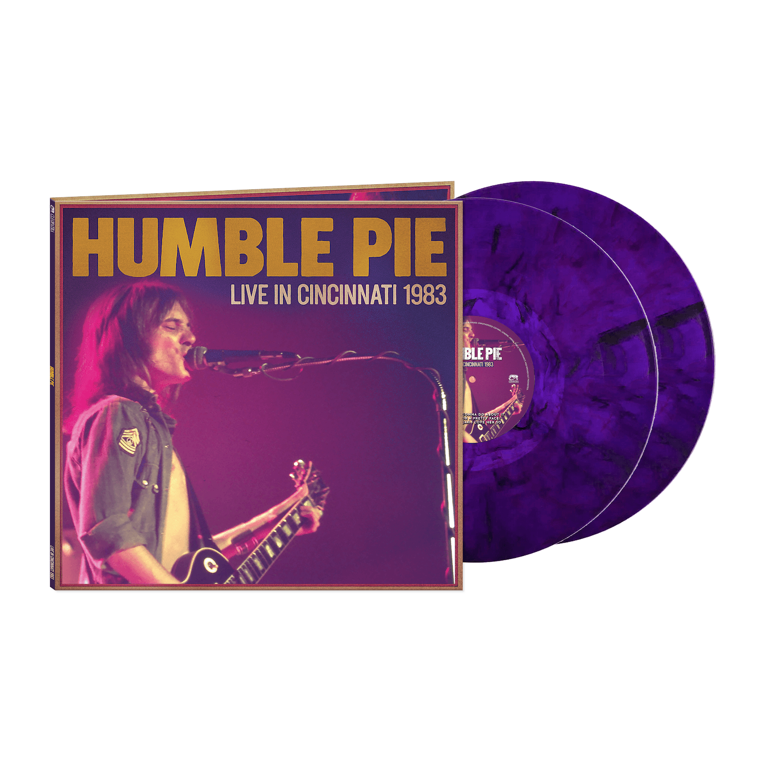 Humble Pie - Live In Cincinnati 1983 (Purple Marble Vinyl LP)