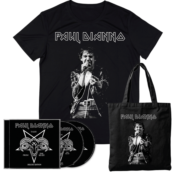 Paul DiAnno - Tales From The Beast (2 CD + Shirt + Tote Bag Bundle)