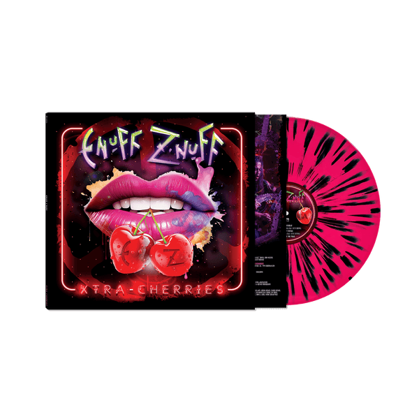 Enuff Z'nuff - Xtra Cherries (Black/Pink/White Splatter/Haze Vinyl Enuff Z'nuff - Xtra Cherries (Black/Pink/White Splatter/Haze Vinyl