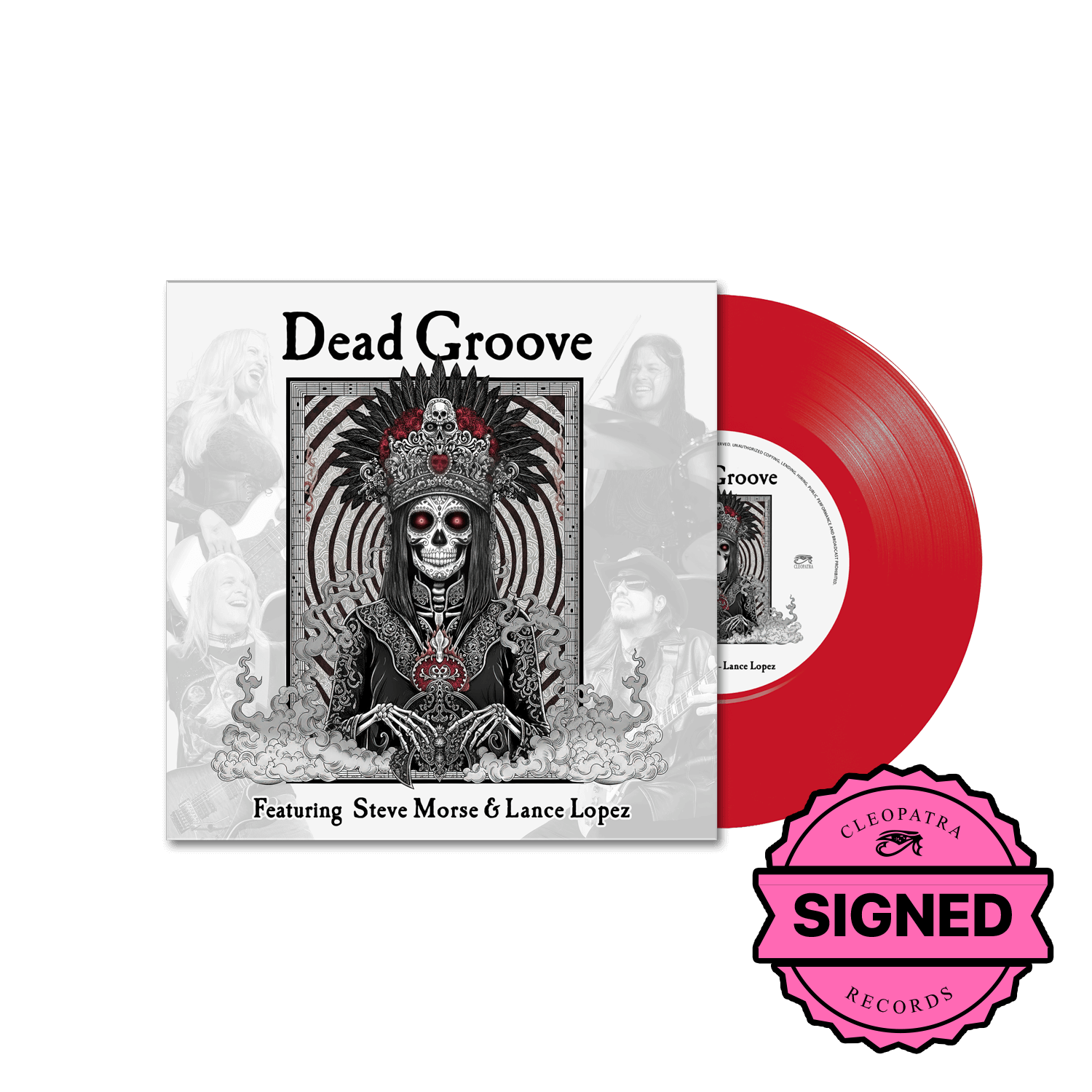 Dead Groove, Steve Morse, Lance Lopez / Tommy Bolin - Voodoo Child (Slight Return) / Post Toastee (Rare 2024 Mix - 7" Vinyl - Signed by Dead Groove)