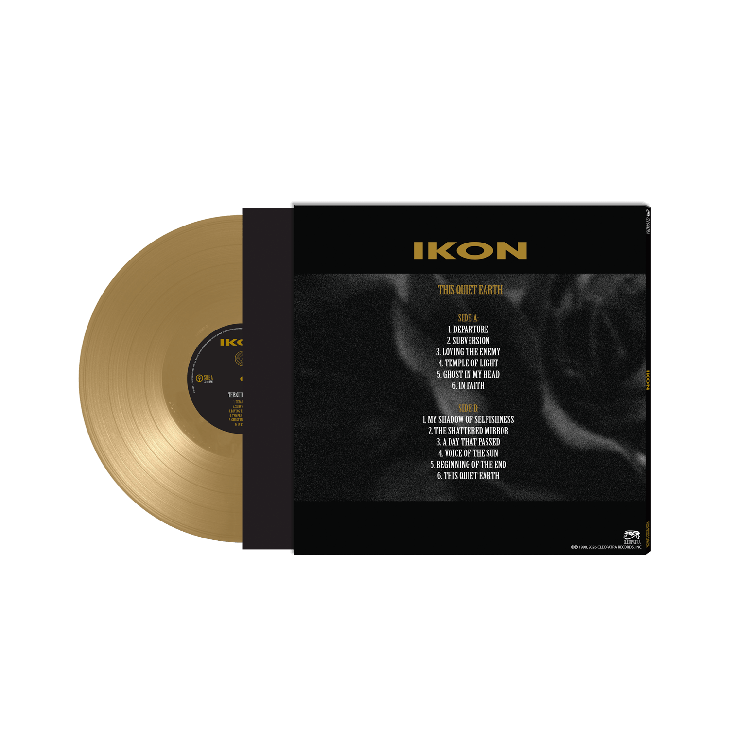 IKON - This Quiet Earth (Gold Vinyl LP)