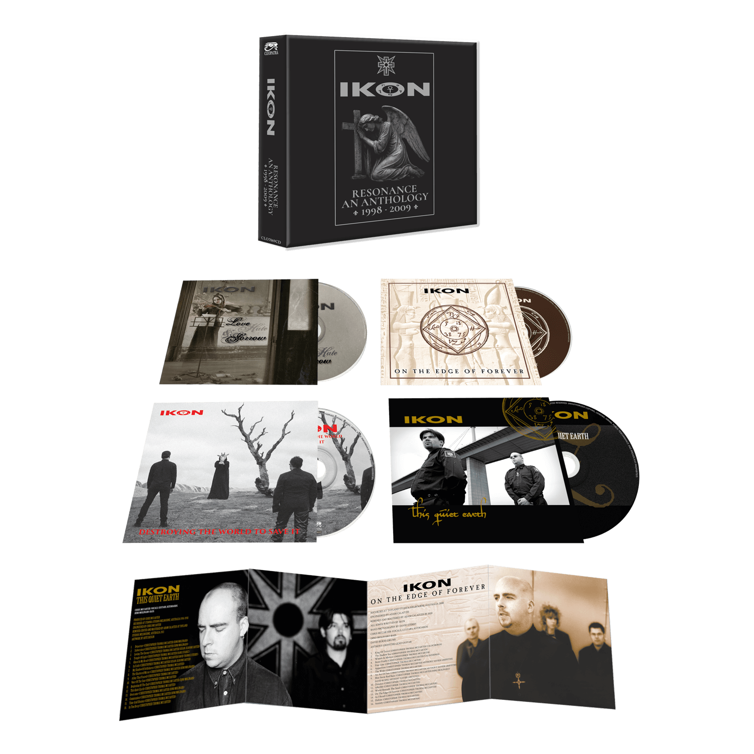 IKON - Resonance - An Anthology 1998-2009 (4 CD Box Set)