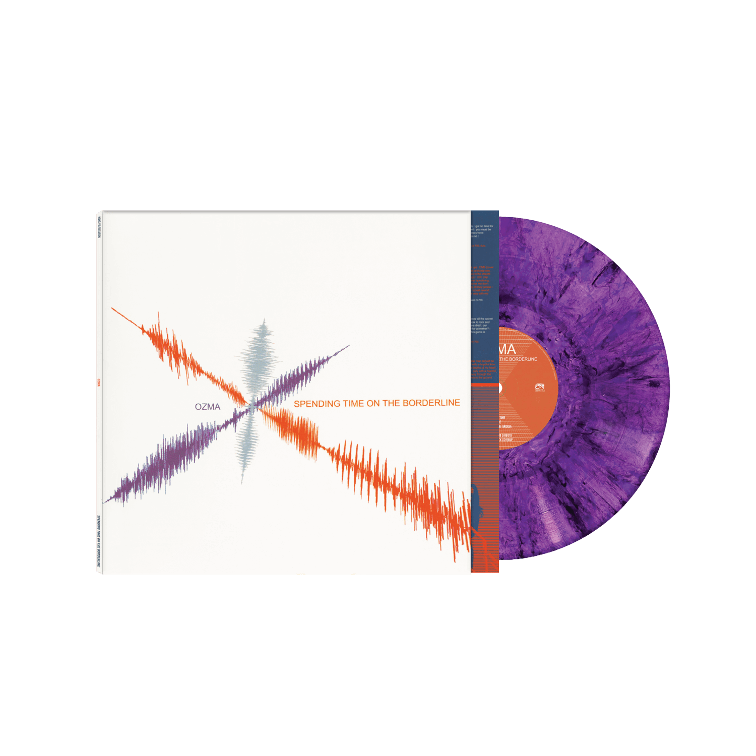 Ozma - Spending Time On The Borderline (Purple Marble Vinyl LP)