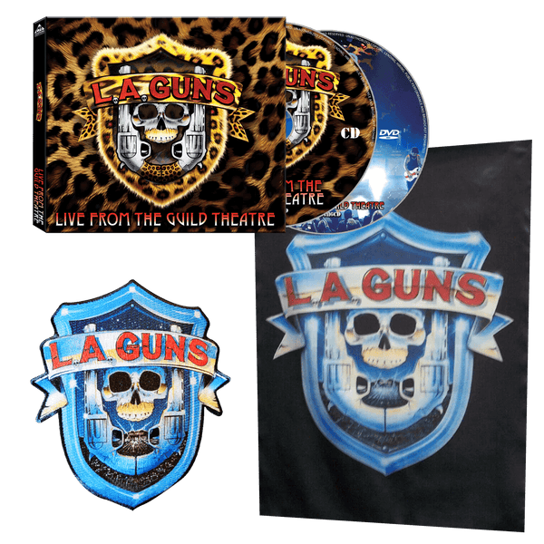 Legends ＆ Lyrics ライブDVD L.A. Guns - Live from The Guild Theatre (CD/DVD + Tapestry + Patch