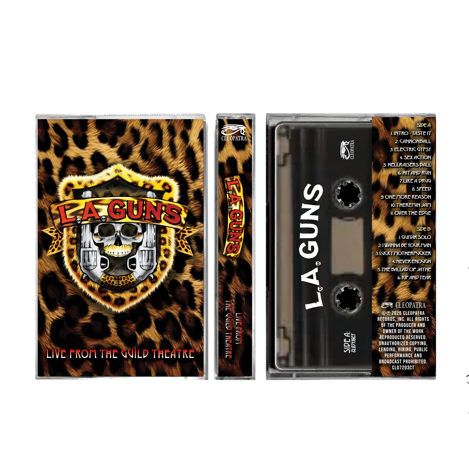 L.A. Guns - Live from The Guild Theatre (Cassette)