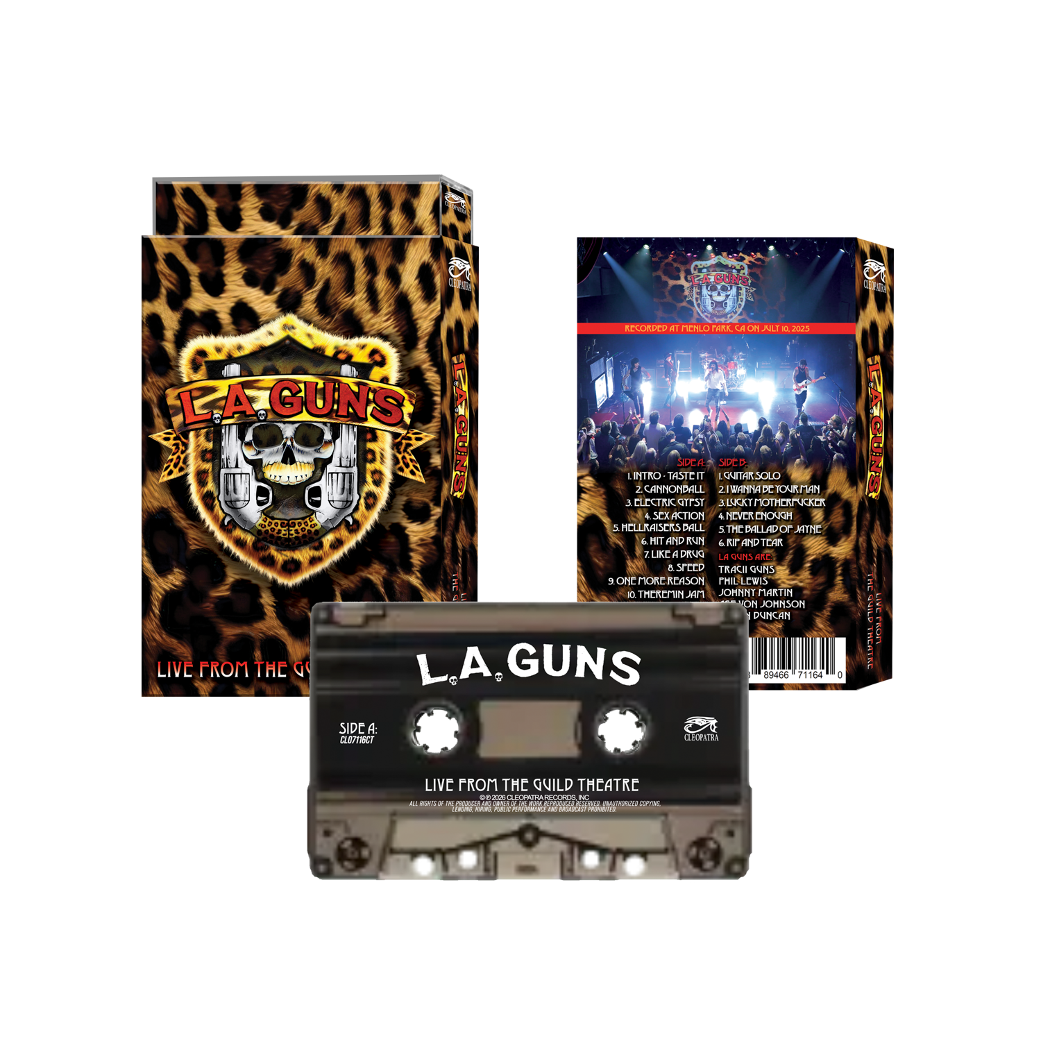 L.A. Guns - Live from The Guild Theatre (Cassette)