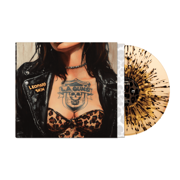L.A. Guns - Leopard Skin (Clear/Gold/Black/ Haze Splatter Vinyl LP)