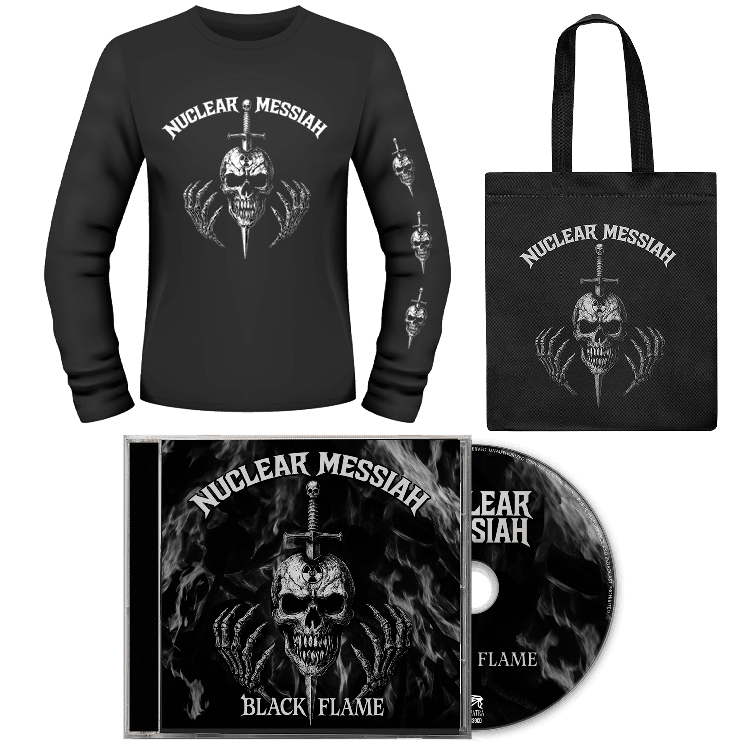 Nuclear Messiah (CD + Shirt + Tote Bag Bundle)