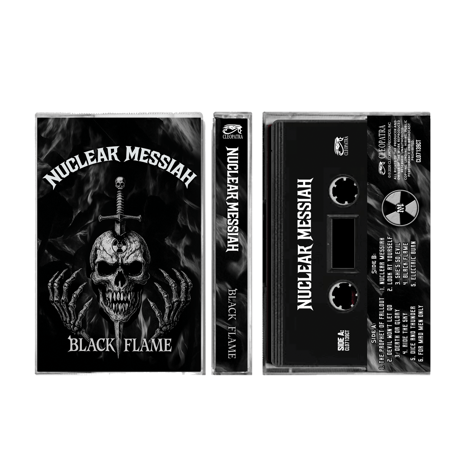 Nuclear Messiah - Black Flame (Cassette)