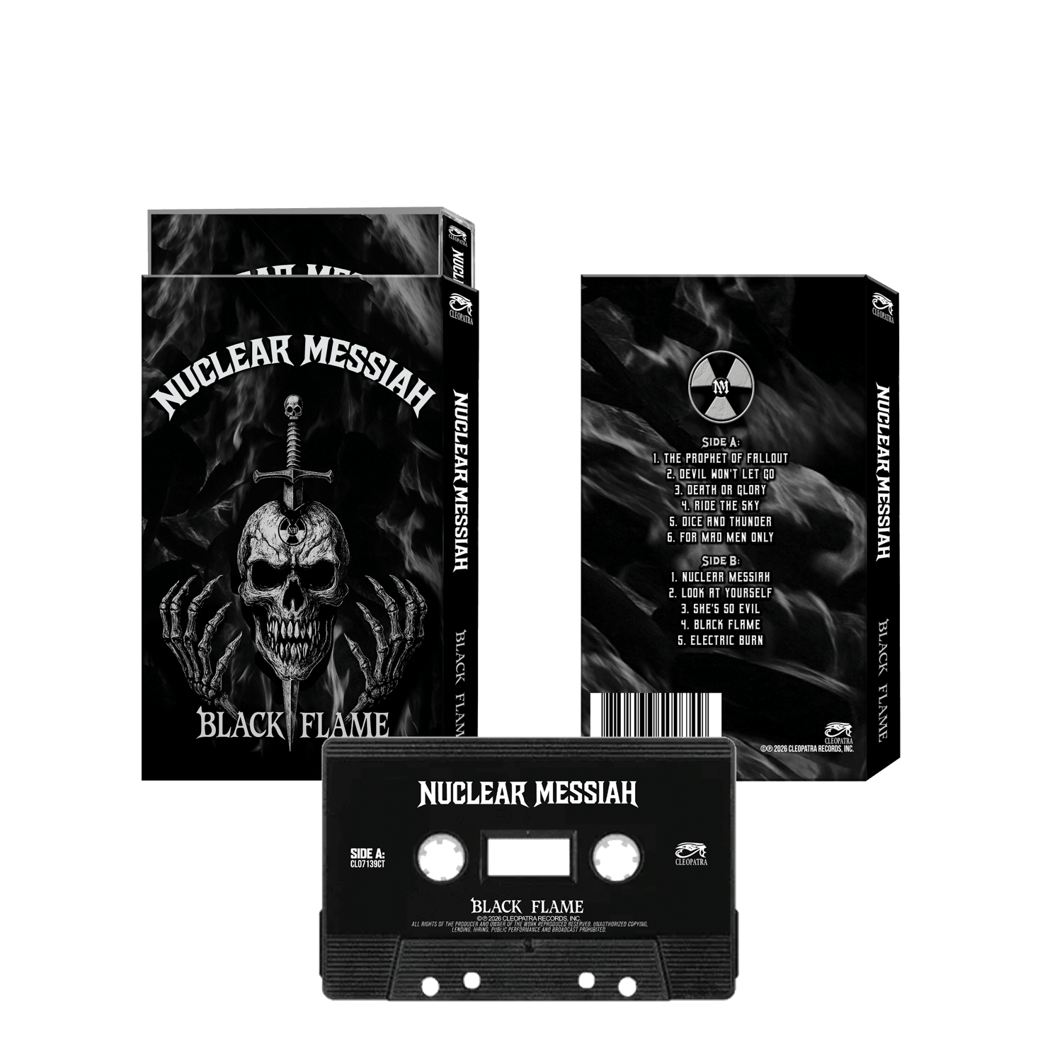 Nuclear Messiah - Black Flame (Cassette)