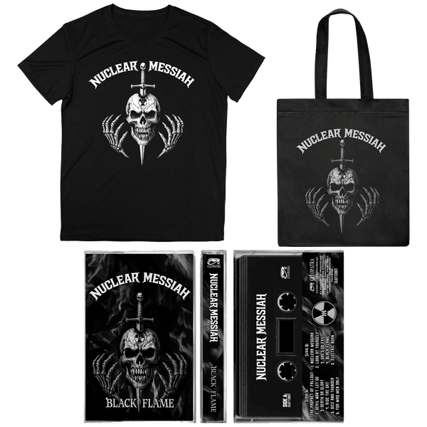 Nuclear Messiah (Cassette + Shirt + Tote Bag Bundle) - Cleopatra