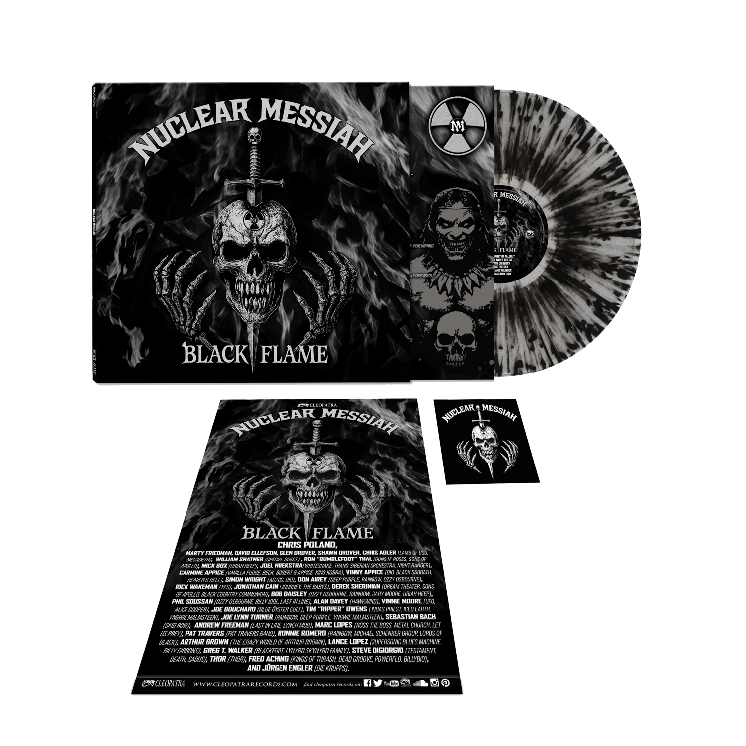 Nuclear Messiah (Vinyl LP + Shirt + Tote Bag Bundle) - Cleopatra Records