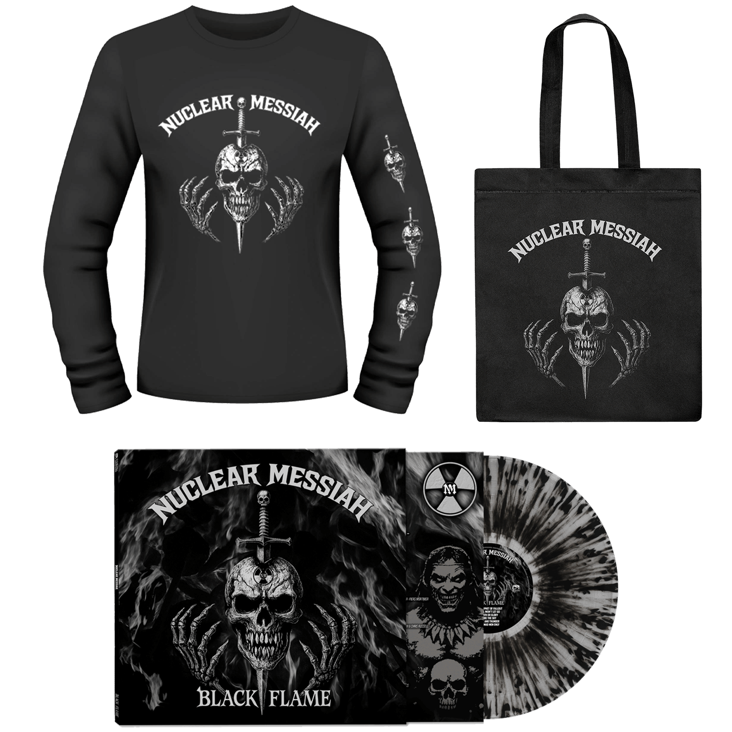 Nuclear Messiah (Vinyl LP + Shirt + Tote Bag Bundle)