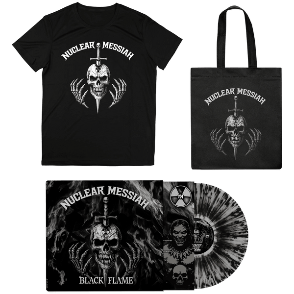 Nuclear Messiah (Vinyl LP + Shirt + Tote Bag Bundle) - Cleopatra Records