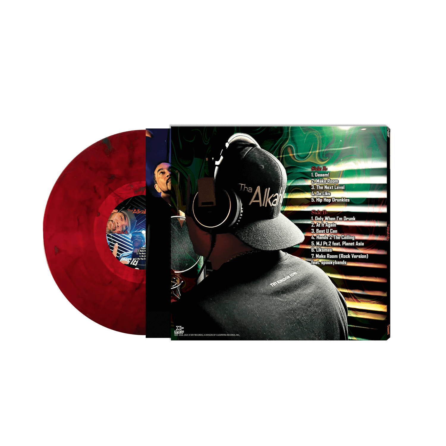 Tha Alkaholiks - Daaam! (Red Marble Vinyl LP)