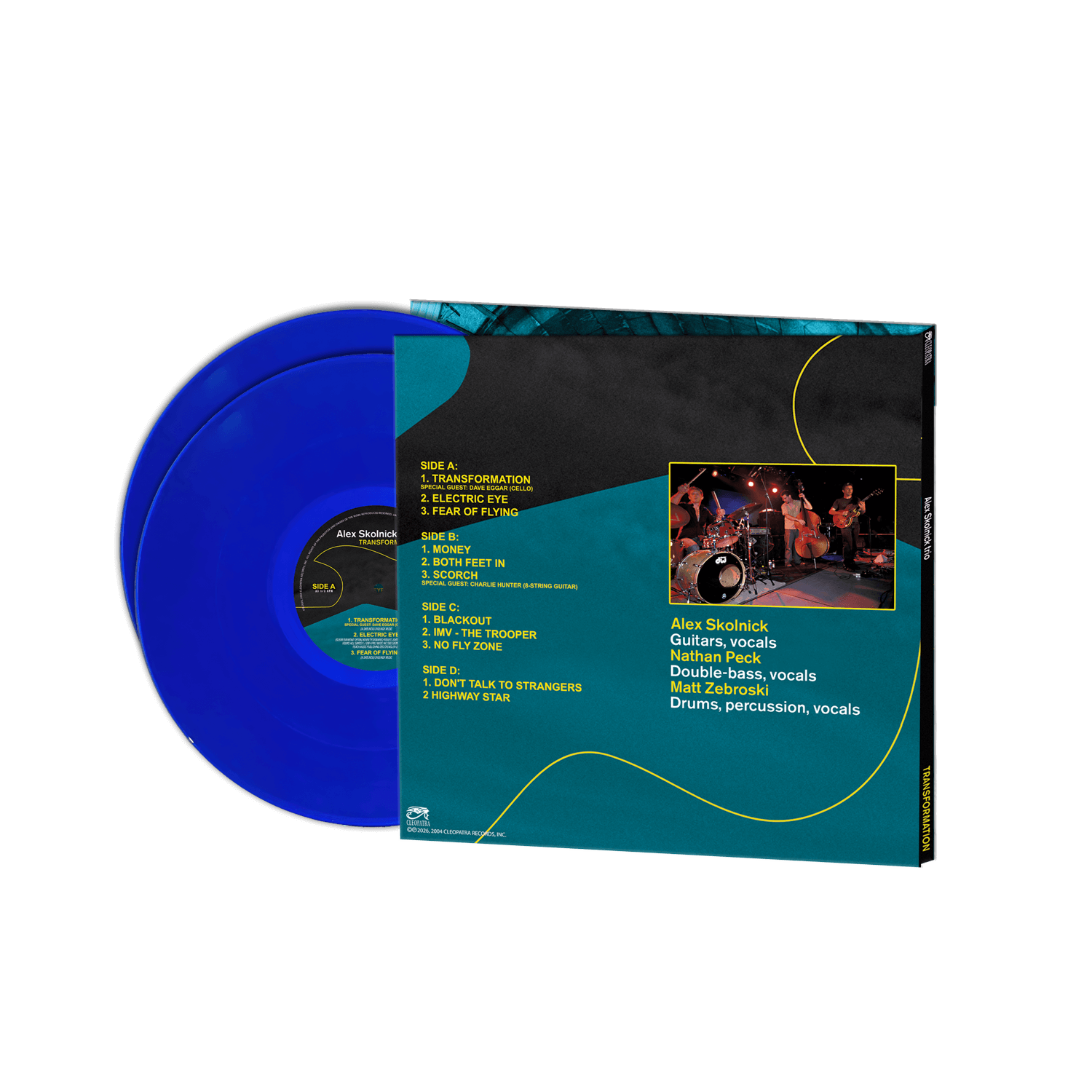 Alex Skolnick Trio - Transformation (Blue Double Vinyl LP)