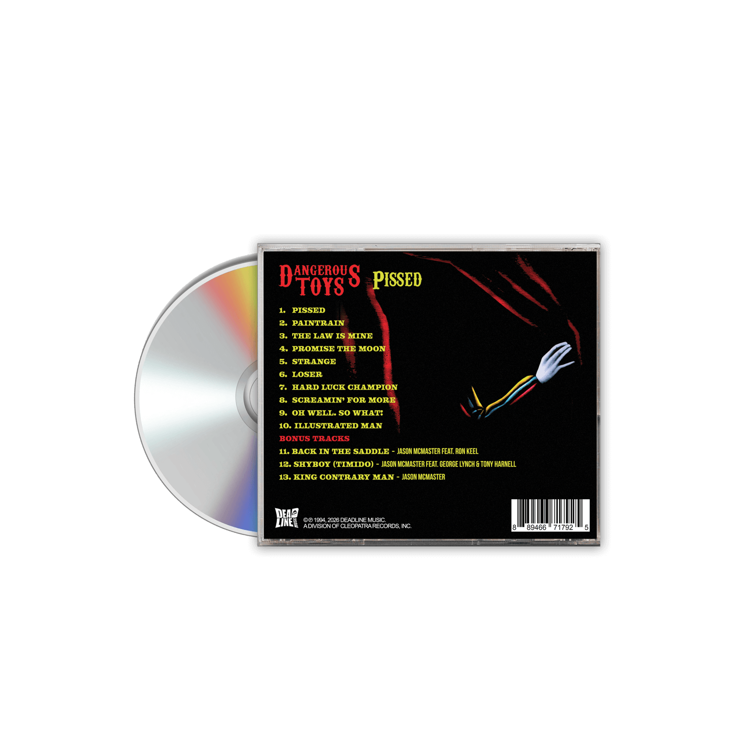 Dangerous Toys - Pissed - Deluxe Edition (CD)