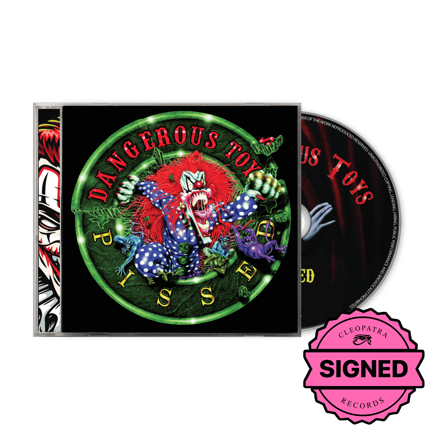 Dangerous Toys - Pissed - Deluxe Edition (CD Signed by Jason McMaster)