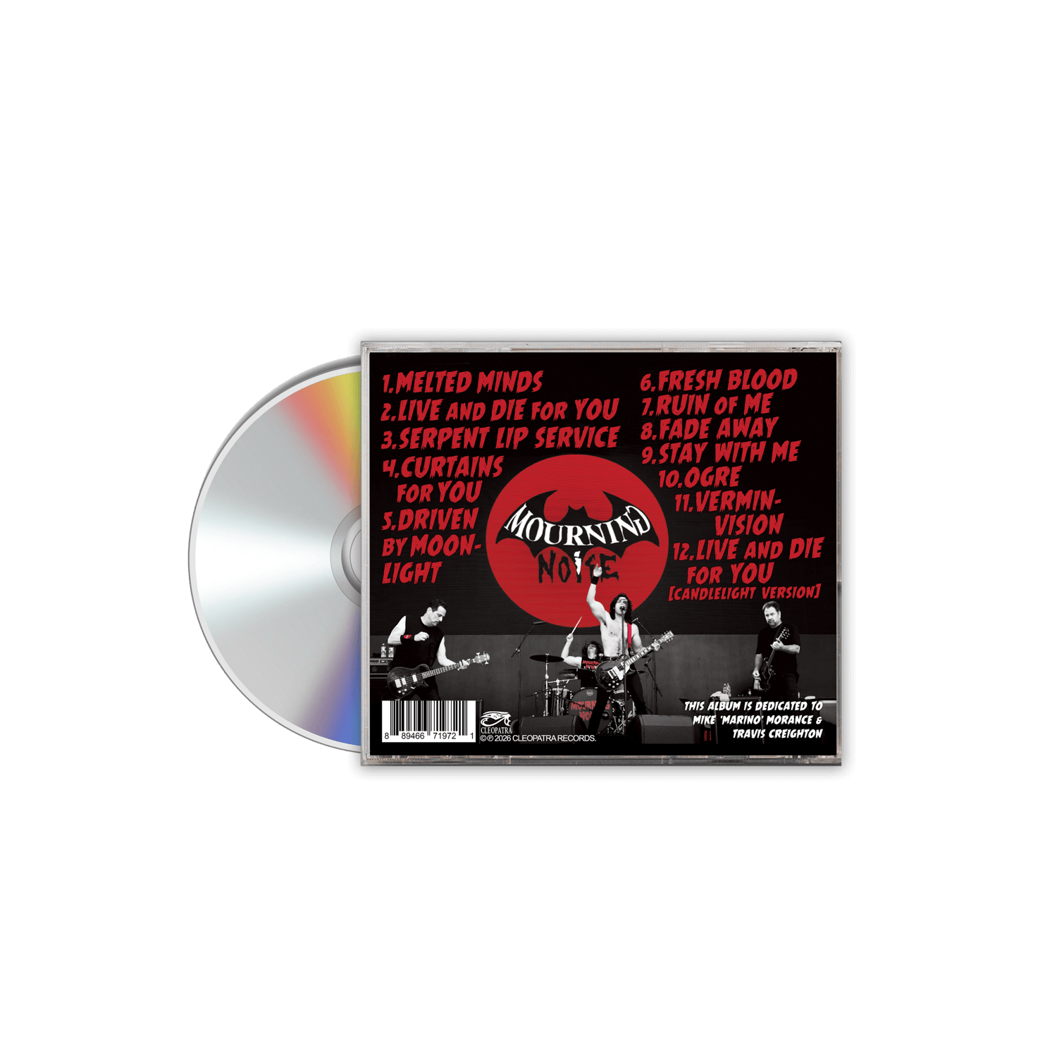 Mourning Noise - Serpent Lip Service (CD + Black T-Shirt Bundle) - Cleopatra Records