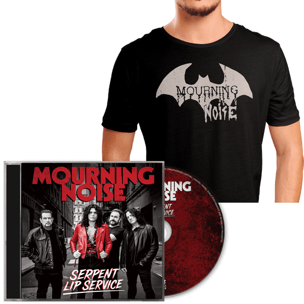 Mourning Noise - Serpent Lip Service (CD + Black T-Shirt Bundle)