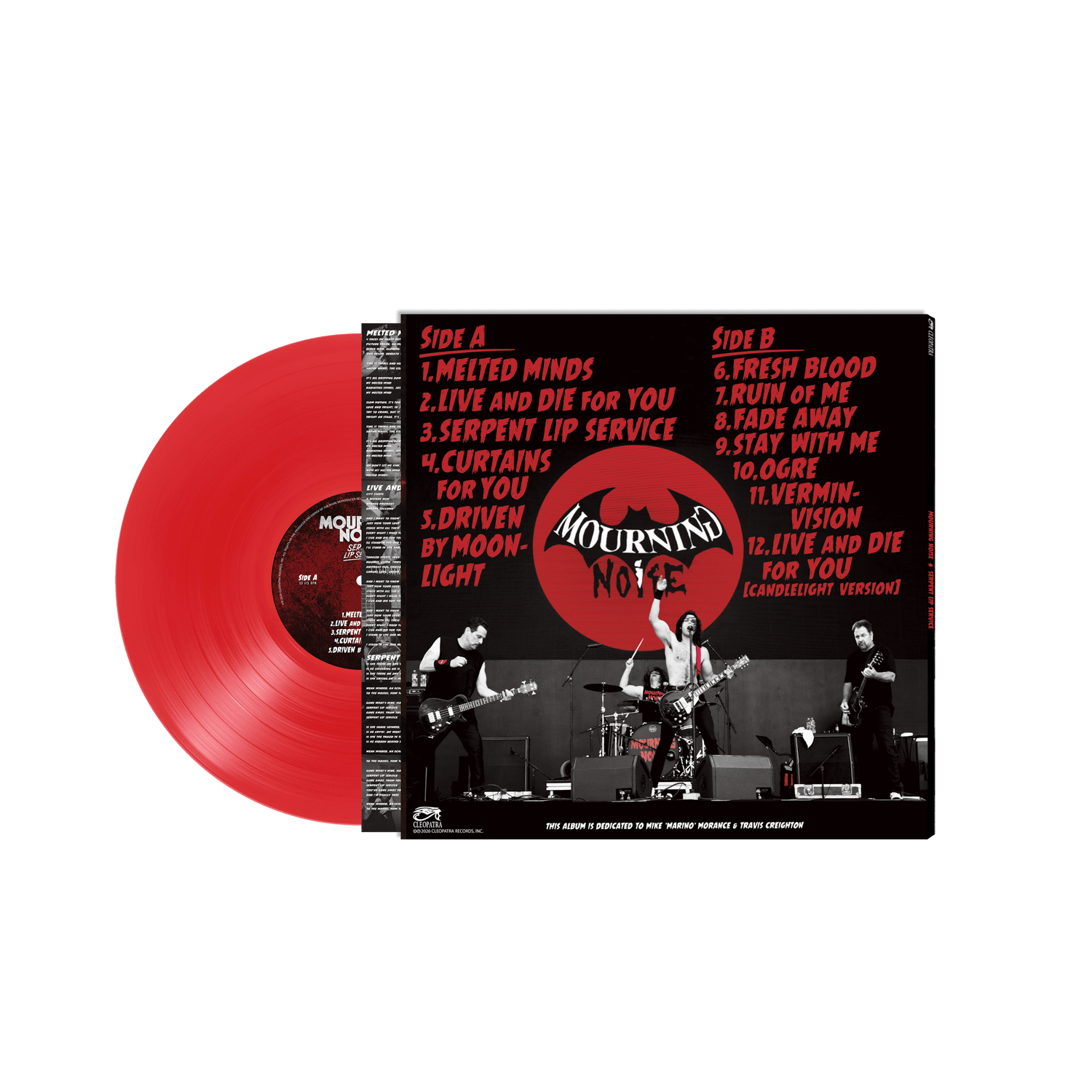 Mourning Noise - Serpent Lip Service (Red Vinyl LP)