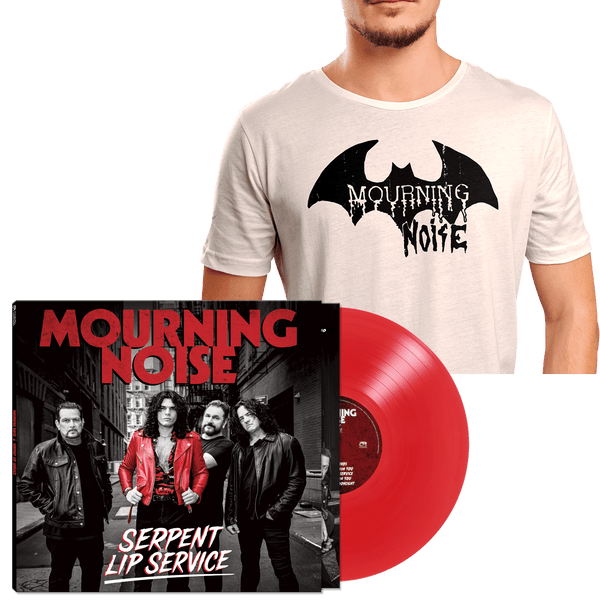 Mourning Noise - Serpent Lip Service (Vinyl LP + White T-Shirt Bundle)