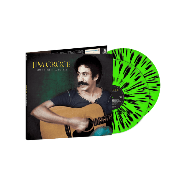 Jim Croce - Lost Time In A Bottle (Lime Green/Black/Splatter Double Vinyl LP)