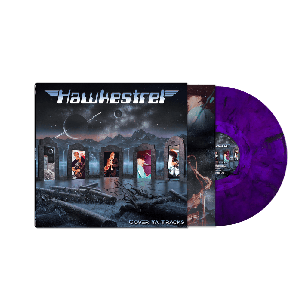 Hawkestrel - Cover Ya Tracks (Purple Marble Vinyl LP) - Cleopatra
