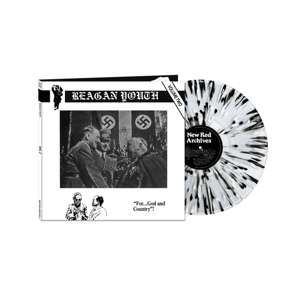 Reagan Youth - Volume Two (Black/White/Clear Splatter Vinyl LP)