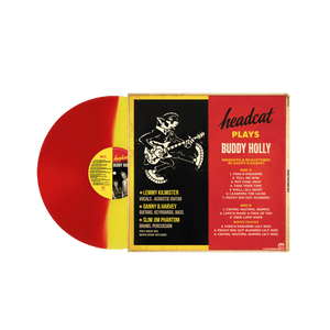 Head Cat - Sings Buddy Holly (Red/Yellow Split Color Vinyl LP) - Cleopatra Records