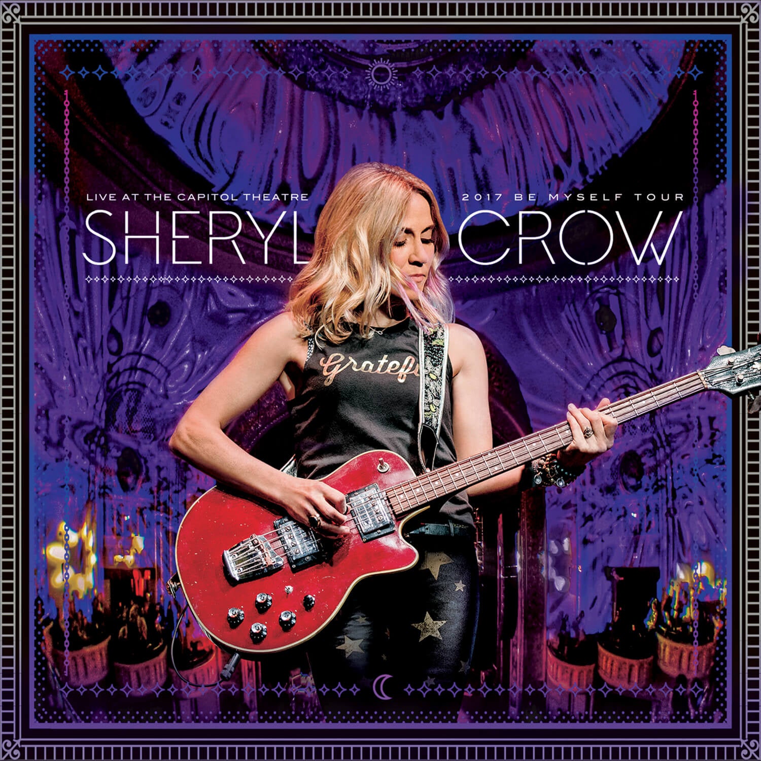 Sheryl Crow - Live At The Capitol Theatre - 2017 Be Myself Tour (Purple Marble Double Vinyl LP) - Cleopatra Records