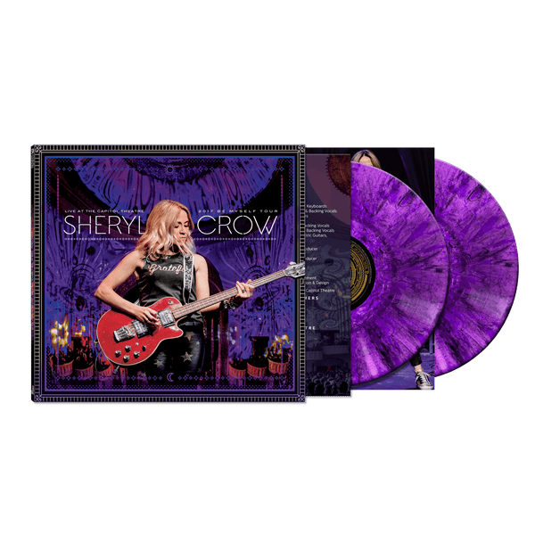 Sheryl Crow - Live At The Capitol Theatre - 2017 Be Myself Tour (Purple Marble Double Vinyl LP) - Cleopatra Records