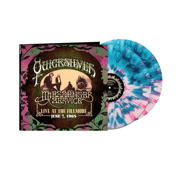 Quicksilver Messenger Service - Live At The Fillmore June 7, 1968 (White/Blue/Clear/Pink/Haze Splatter Double Vinyl LP)