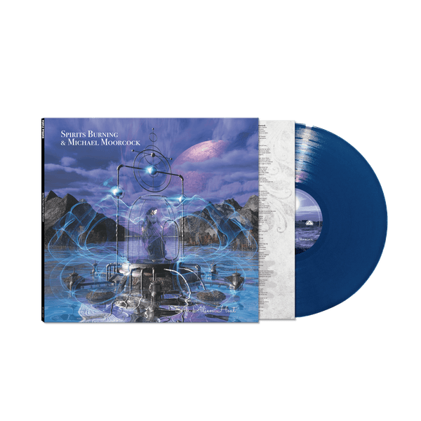 Spirits Burning & Michael Moorcock - An Alien Heat (Blue Vinyl LP) - Cleopatra Records