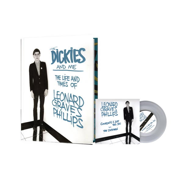 The Dickies And Me by Leonard Graves Phillips (Hardback Book + 7" Vinyl) - Cleopatra Records