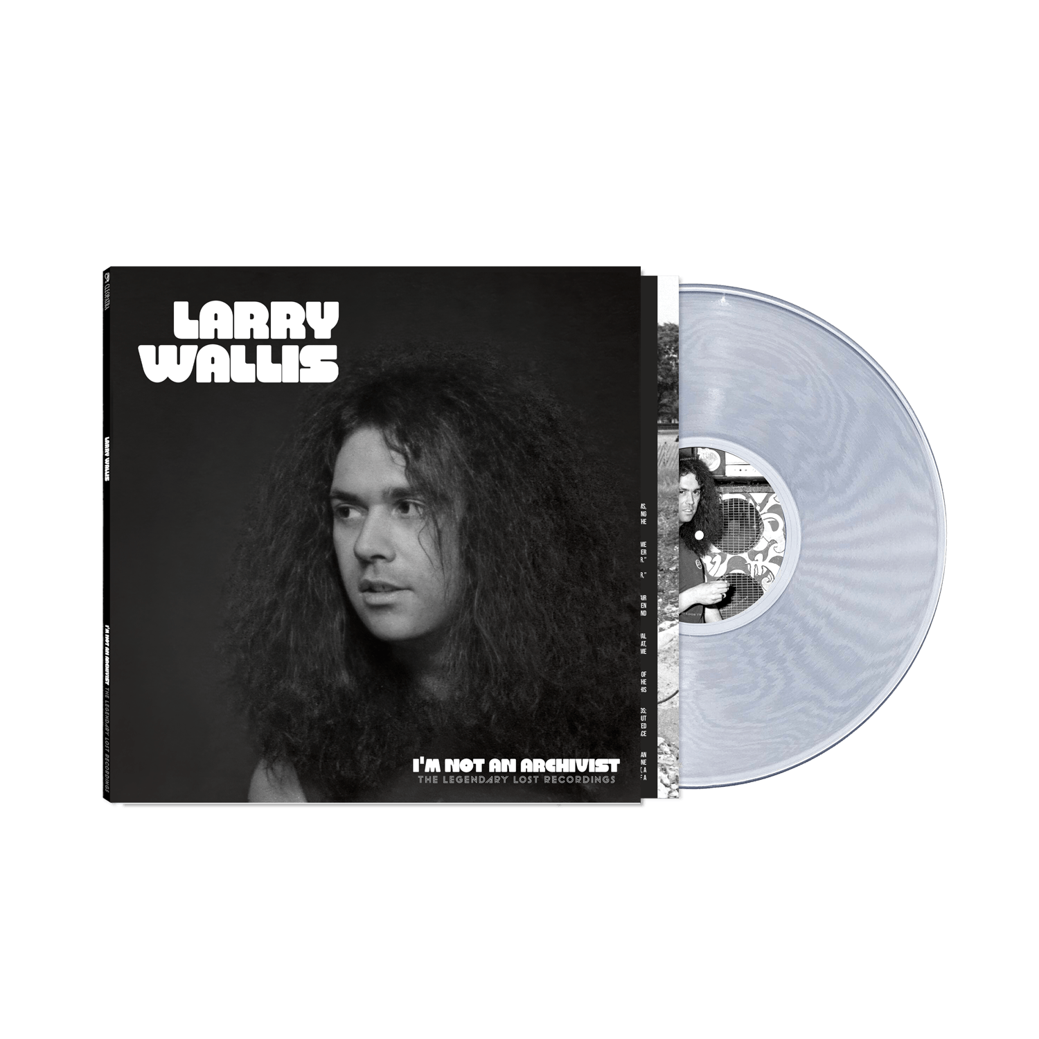 Larry Wallis - I'm Not An Archivist - The Legendary Lost Recordings (Clear Vinyl LP)