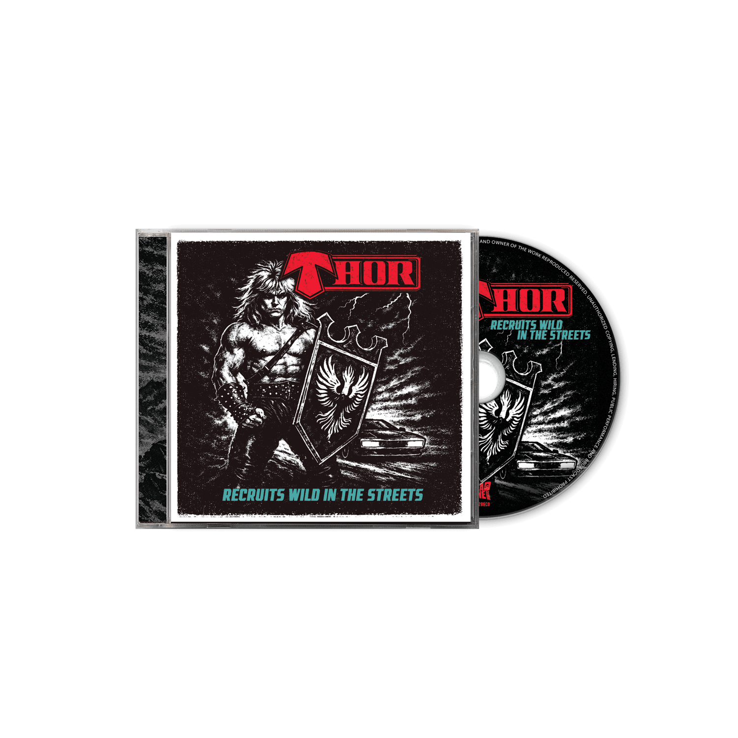 Thor - Recruits Wild In The Streets (Jewel Case CD) - Cleopatra