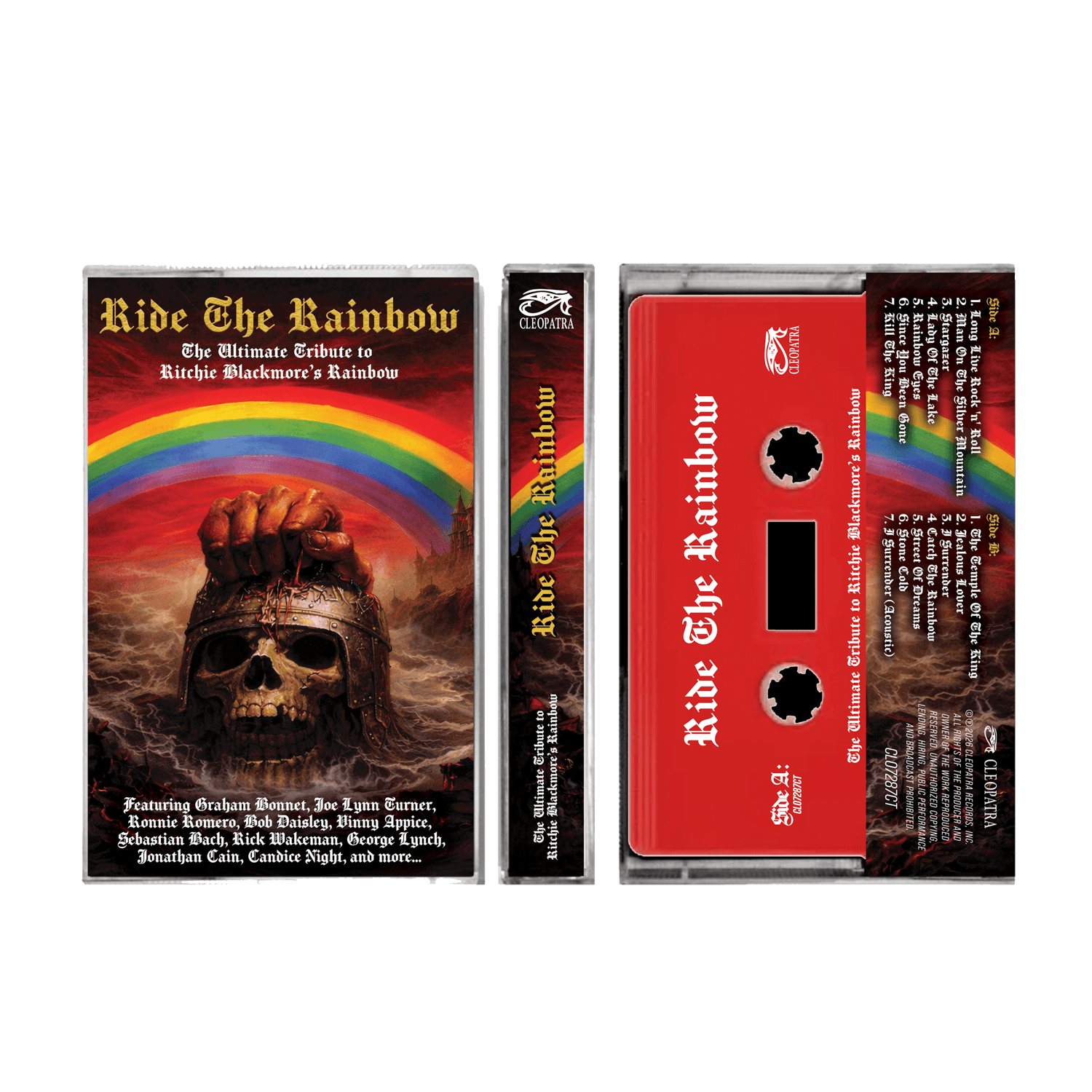 Ride The Rainbow - The Ultimate Tribute to Ritchie Blackmore’s Rainbow  (Cassette + Tote Bag Bundle)