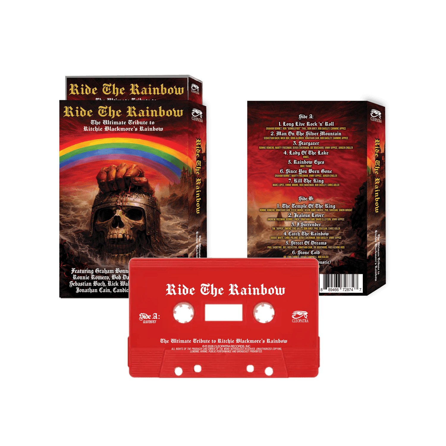 Ride The Rainbow - The Ultimate Tribute to Ritchie Blackmore’s Rainbow (Cassette)