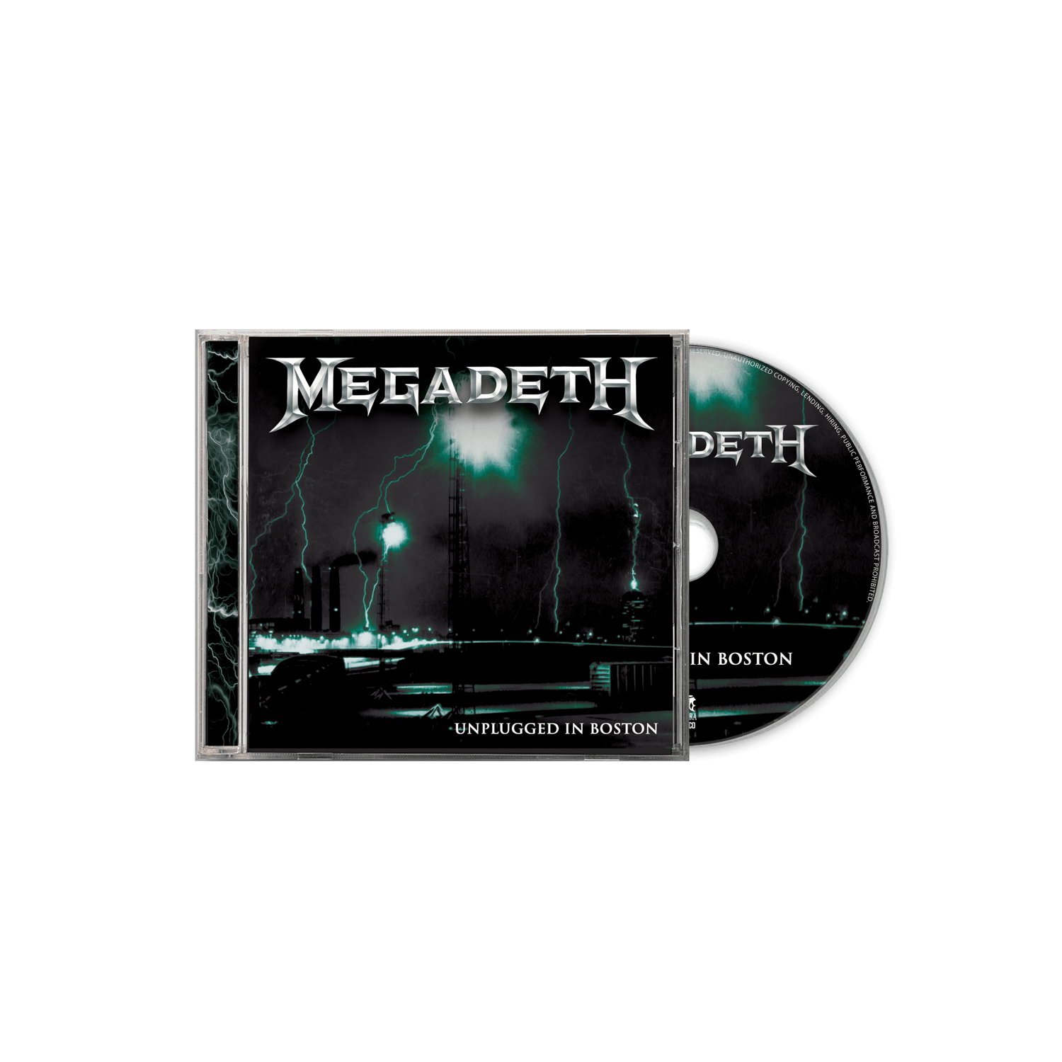 Megadeth - Unplugged In Boston (Jewel Case CD) - Cleopatra Records