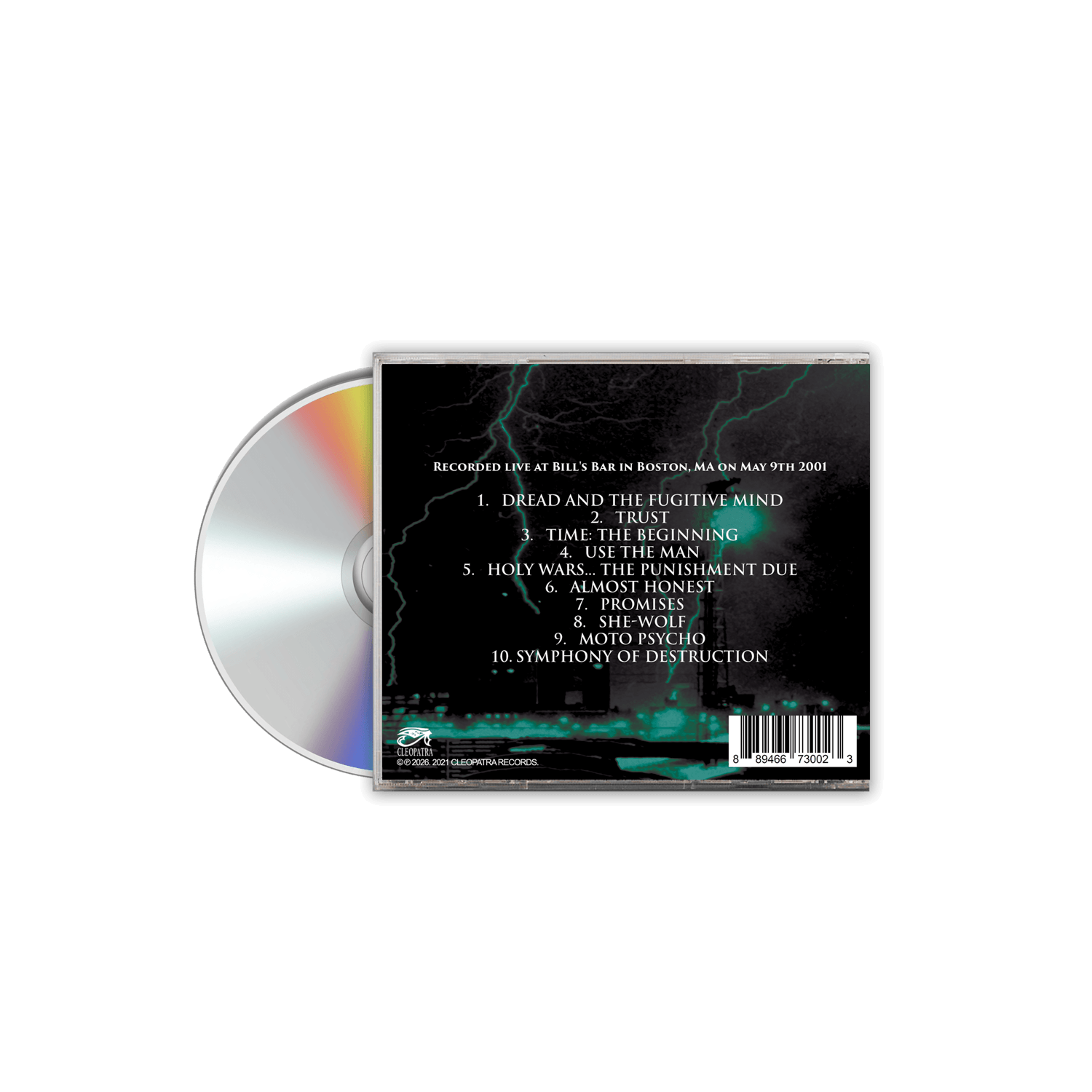 Megadeth - Unplugged In Boston (Jewel Case CD) - Cleopatra Records