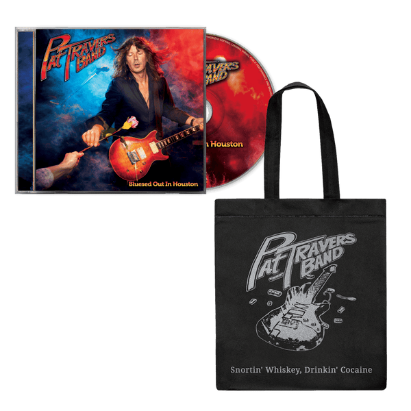 Pat Travers Band - Bluesed Out In Houston (CD or LP + Tote Bag