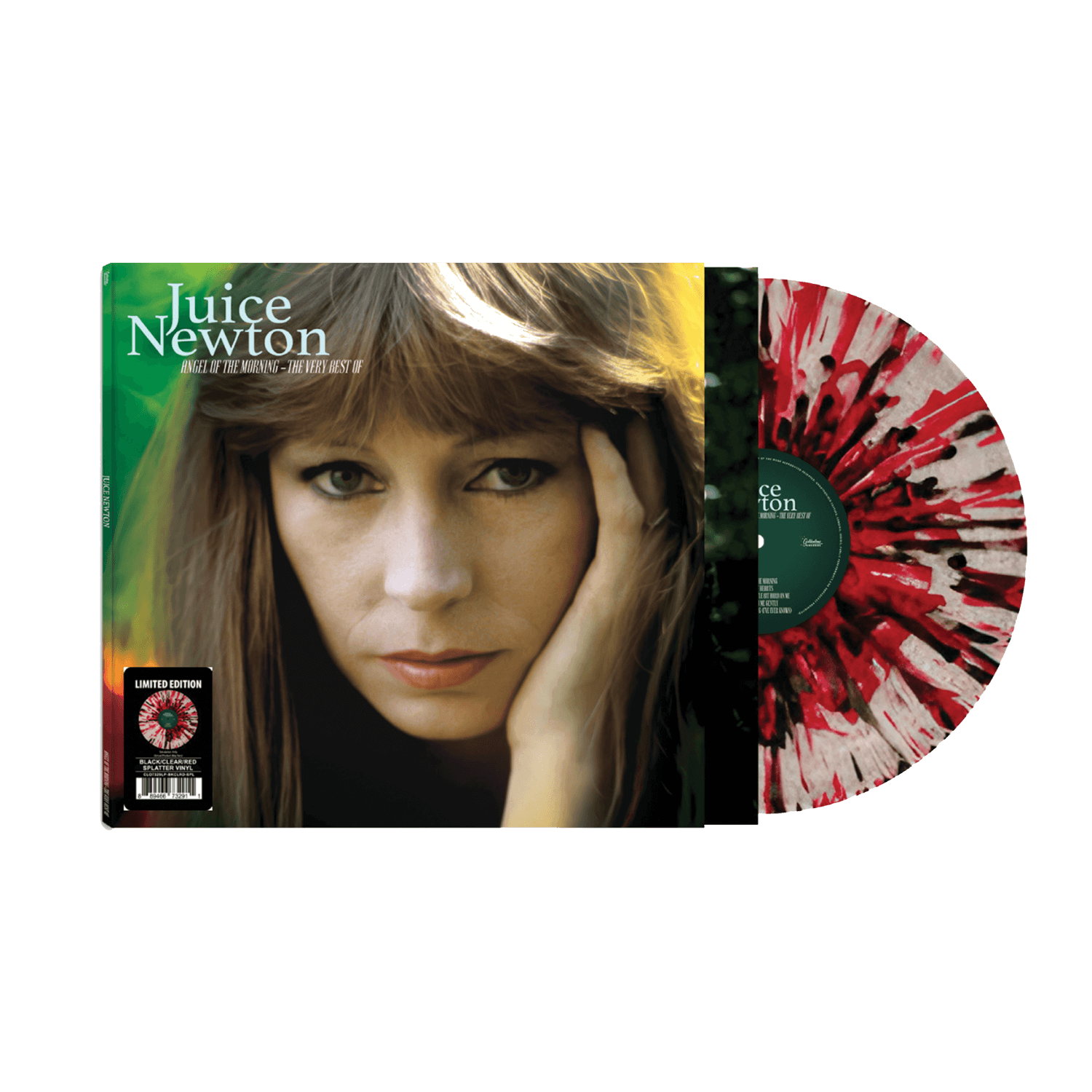 Juice Newton - Angel Of The Morning - The Very Best Of (Black/Clear/Red Splatter Vinyl LP)