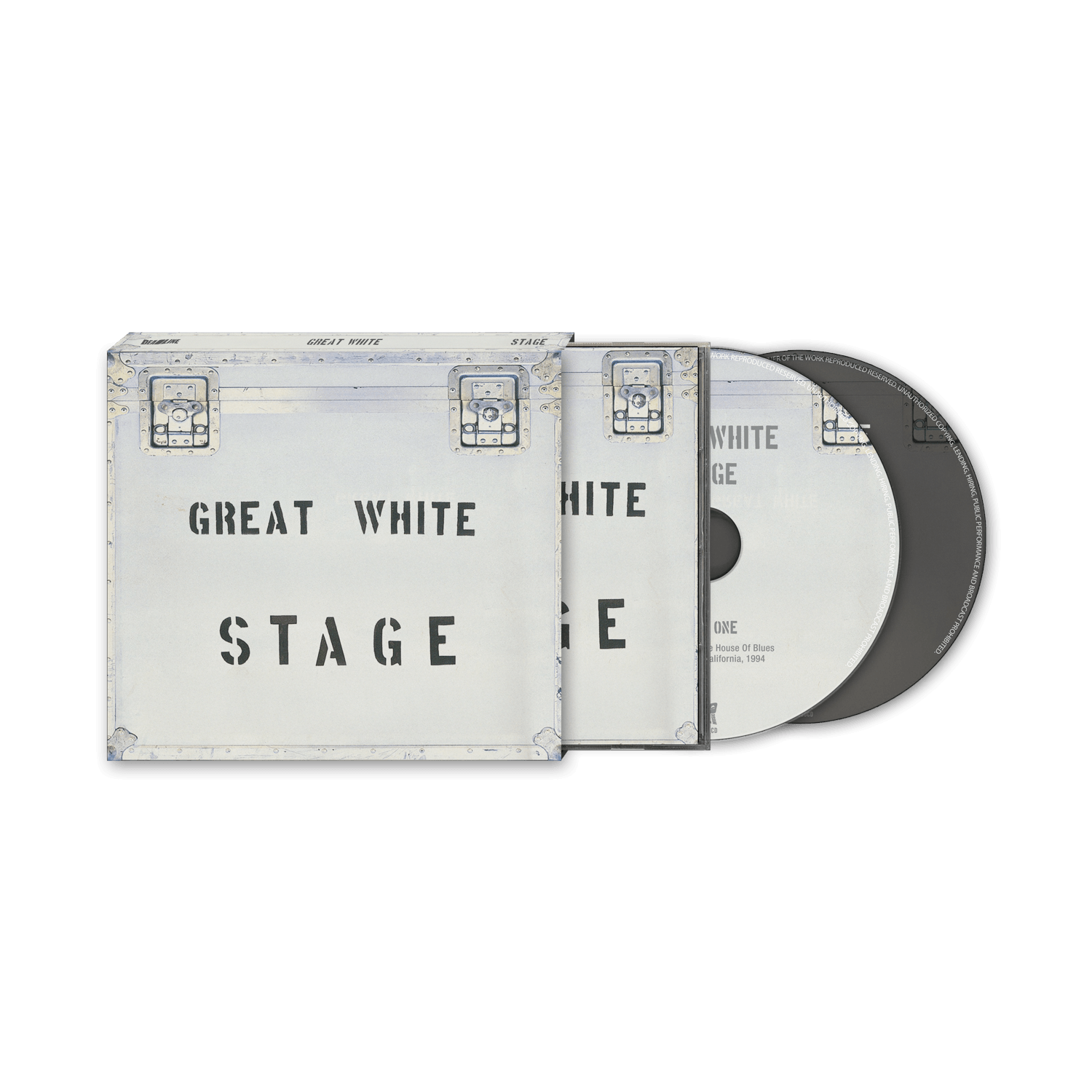 Great White - Stage (2 CD) - Cleopatra Records