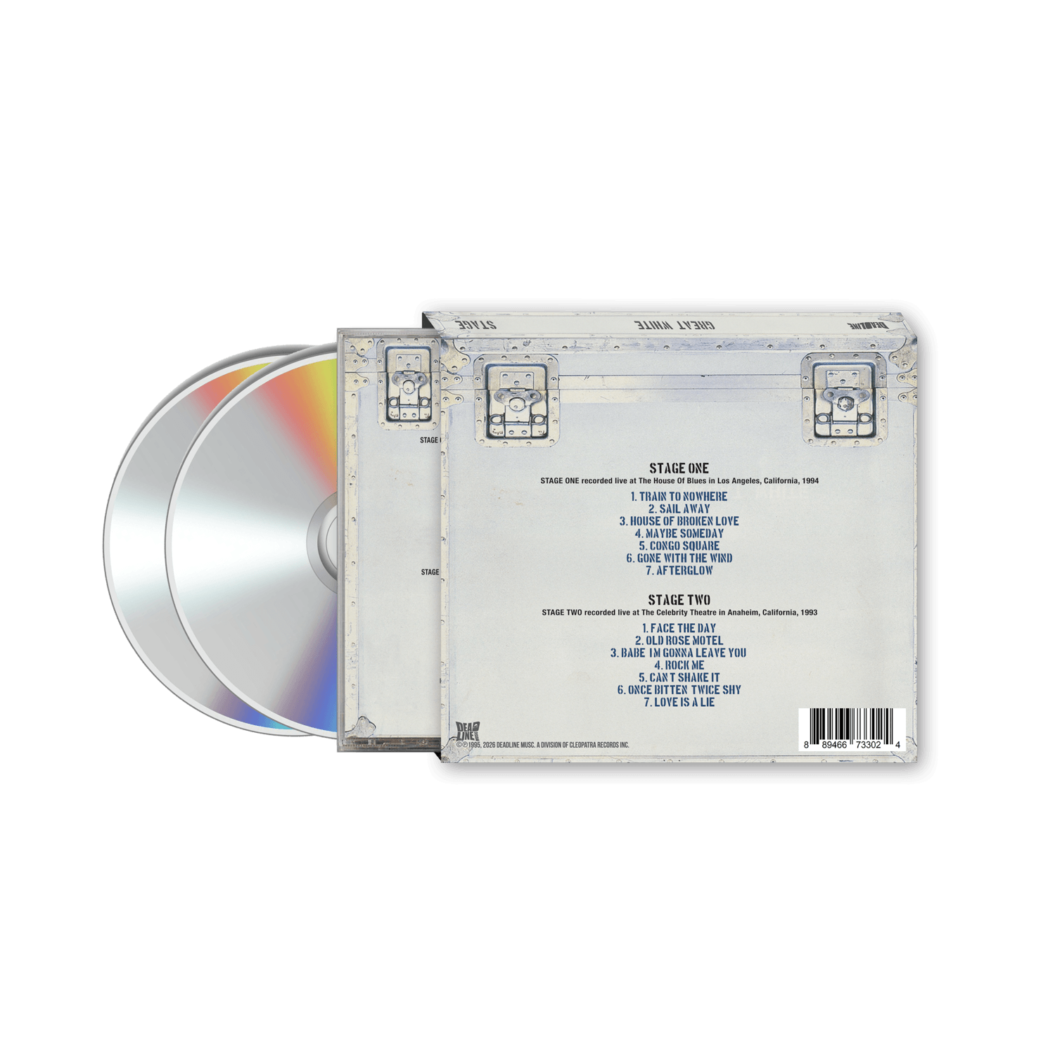 Great White - Stage (2 CD) - Cleopatra Records