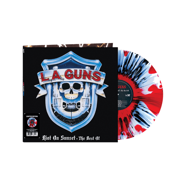 L.A. Guns - Riot On Sunset - The Best Of (Black/Clear/Red/White/Haze/Splatter Vinyl LP)
