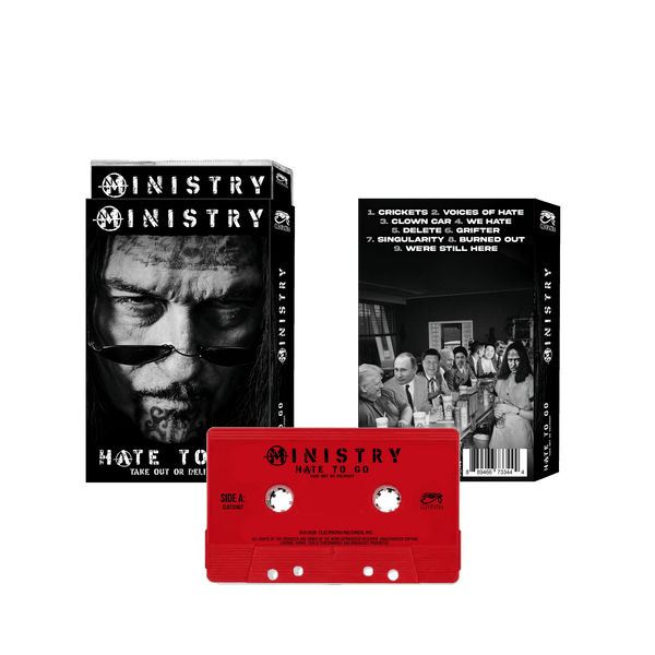 Ministry - Hate To Go - Take Out Or Delivery (Cassette) - Cleopatra Records