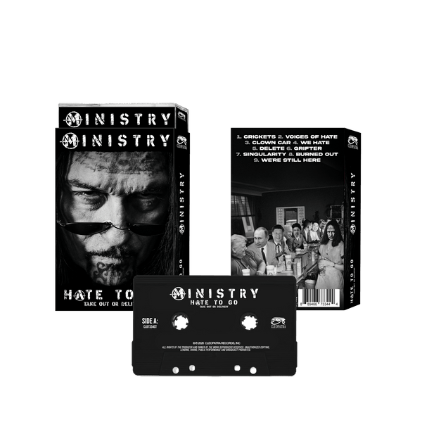 Ministry - Hate To Go - Take Out Or Delivery (Cassette) - Cleopatra Records