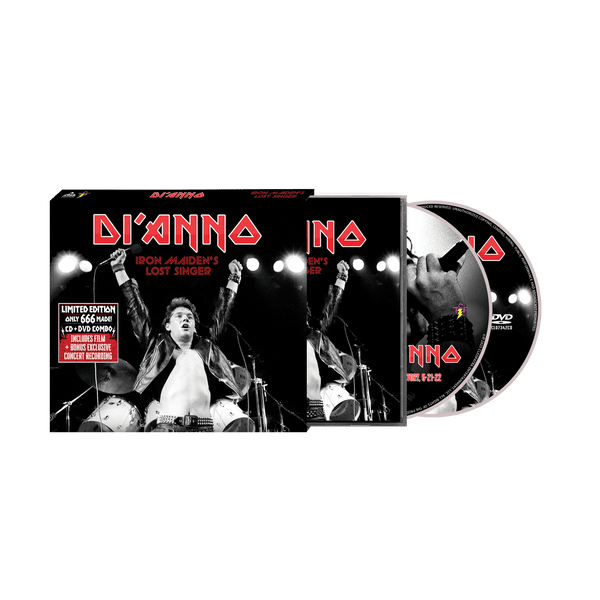 Paul Di'Anno - Di'Anno: Iron Maiden's Lost Singer (CD + DVD) - Cleopatra Records