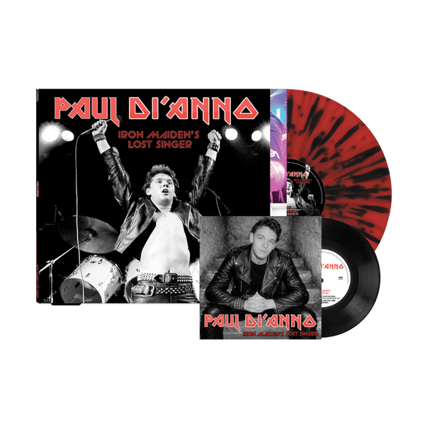 Paul Di'Anno - Di'Anno: Iron Maiden's Lost Singer (Red/Black/Splatter Vinyl LP + Black 7" Vinyl)